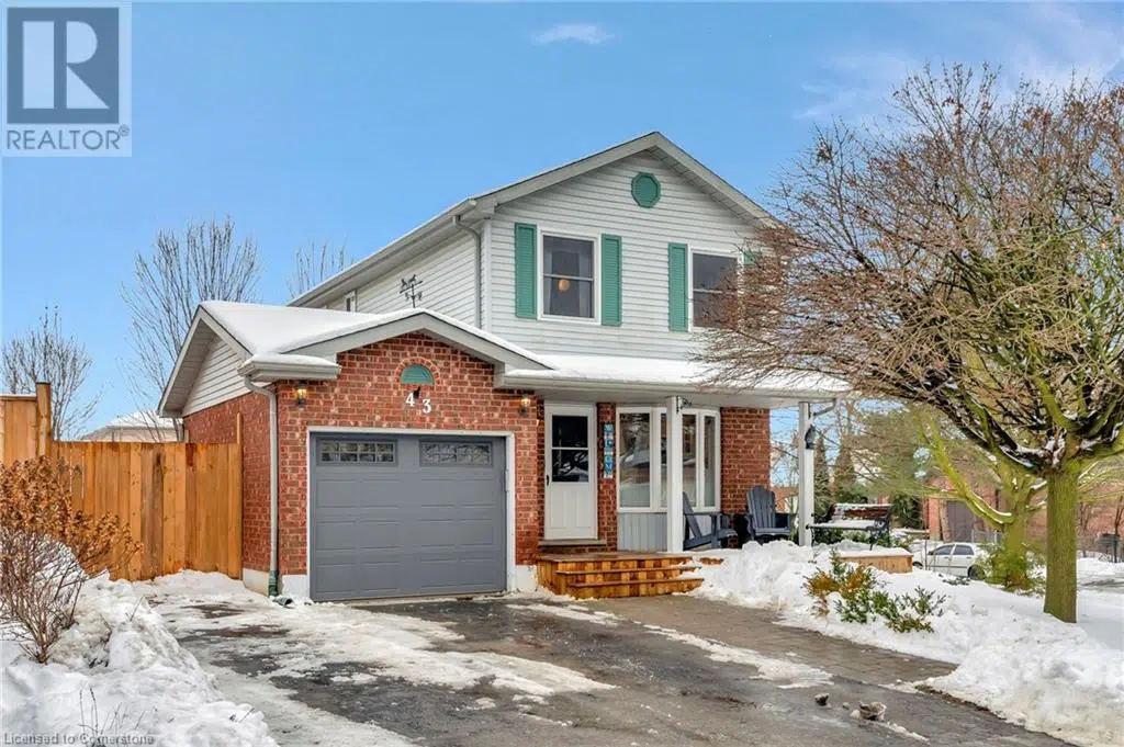 43 Ploughmans Crescent, Cambridge, Ontario N1P1B2